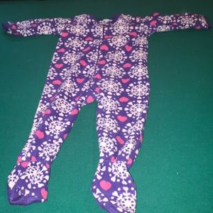 Girls footie pjs